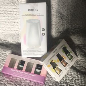 Color changing Essential Oil diffuser and oils